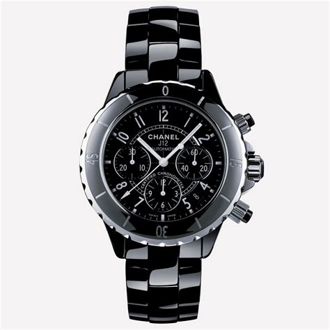 black chanel j12 watch|chanel j12 watch price list.